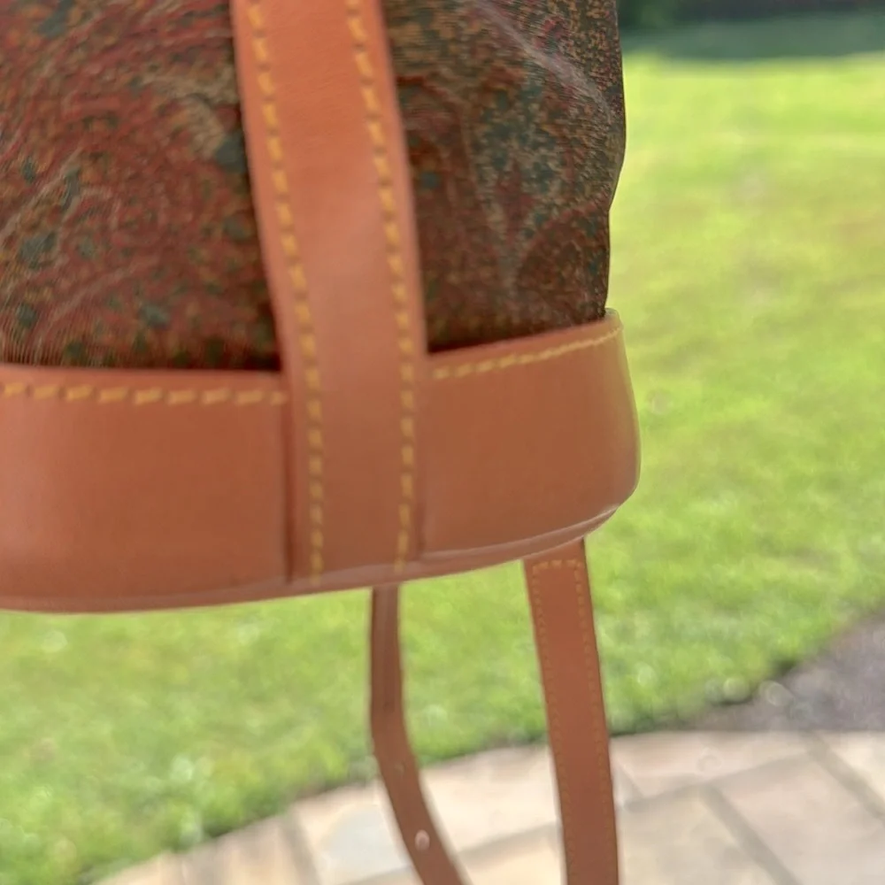 Etro bag Brown and Tan Women's Paisley Bag